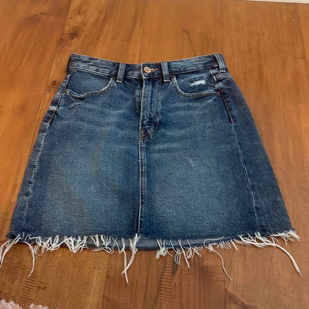 &Denim Jean Skirt